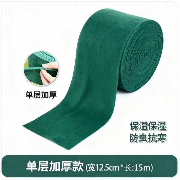 河北邢台园林工程专用一布一膜树木保温缠树布缠树布
