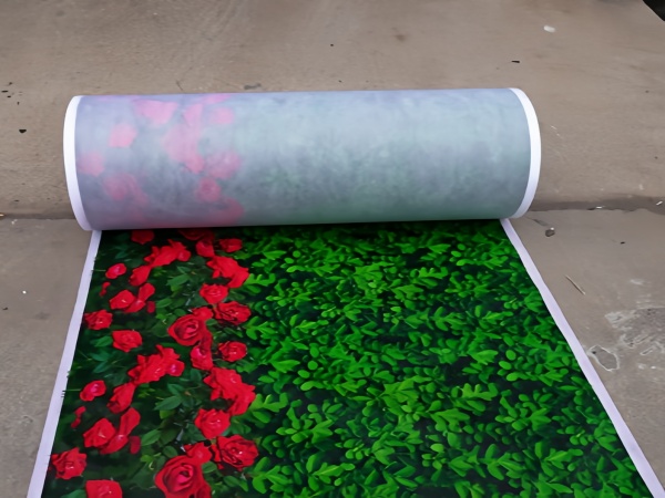 园林花卉专用印花防寒布,防霜抗冻保温透气