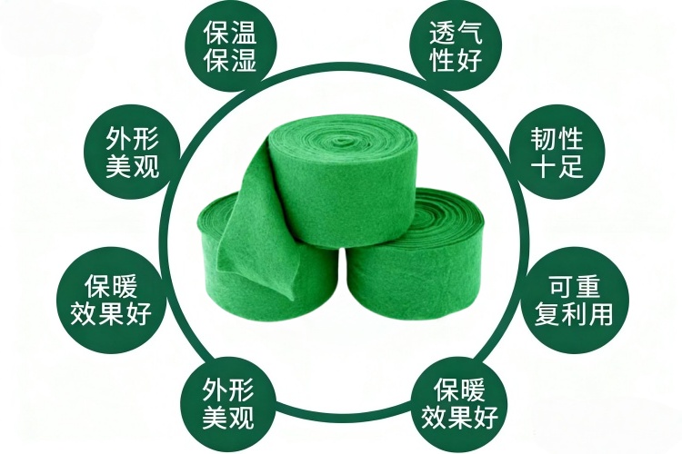 华北地区保定缠树布厂家直销 12cm×14m单层特价款 性价比优选